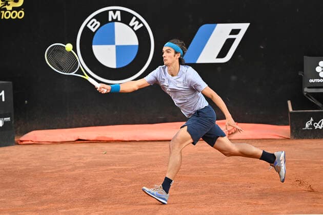 Photo Fabrizio Corradetti - LaPresse 10 05 2021 Roma (Italy) Tennis 1st round Hubert Hurkacz (POL) vs Lorenzo Musetti (ITA) Internazionali BNL d Italia 2021 In the pic: Lorenzo Musetti  Copyright: xFabrizioxCorradetti LaPressex