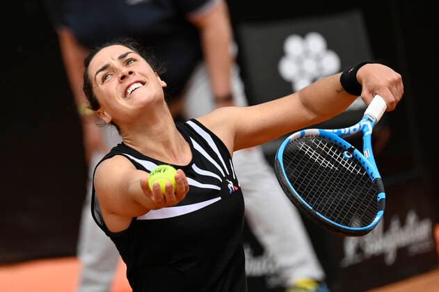 Photo Fabrizio Corradetti - LaPresse 11 05 2021 Roma (Italy) Tennis 1st round Martina Trevisan (ITA) vs Yaroslava Shvedova (KAZ) Internazionali BNL d Italia 2021 In the pic: Martina Trevisan  Copyright: xFabrizioxCorradetti LaPressex