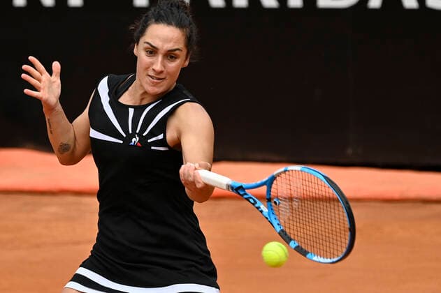 Photo Fabrizio Corradetti - LaPresse 11 05 2021 Roma (Italy) Tennis 1st round Martina Trevisan (ITA) vs Yaroslava Shvedova (KAZ) Internazionali BNL d Italia 2021 In the pic: Martina Trevisan  Copyright: xFabrizioxCorradetti LaPressex
