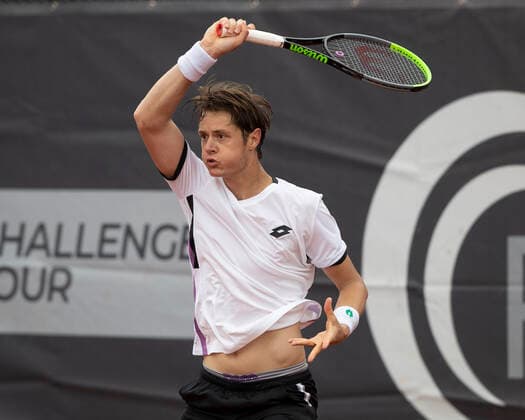 Maxime Janvier FRA Tennis Neckarcup2021 ATP Challenger Tour TC Heilbronn Heilbronn Baden Wuerttemberg Germany 11 May 2021 Copyright: xJuergenxHasenkopfx