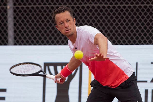 Philipp Kohlschreiber GER Tennis Neckarcup2021 ATP Challenger Tour TC Heilbronn Heilbronn Baden Wuerttemberg Germany 11 May 2021 Copyright: xJuergenxHasenkopfx