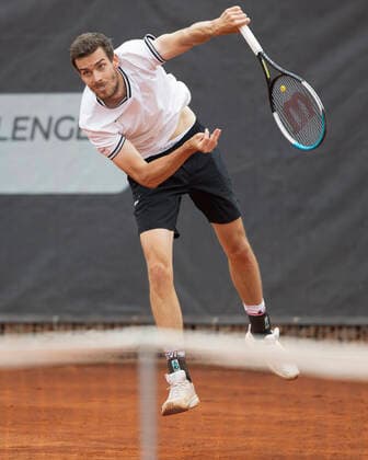 Mats Moraing GER Tennis Neckarcup2021 ATP Challenger Tour TC Heilbronn Heilbronn Baden Wuerttemberg Germany 11 May 2021 Copyright: xJuergenxHasenkopfx