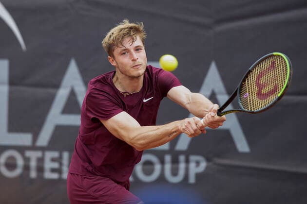 Rudolf Molleker Tennis Neckarcup2021 ATP Challenger Tour TC Heilbronn Heilbronn Baden Wuerttemberg Germany 11 May 2021 Copyright: xJuergenxHasenkopfx