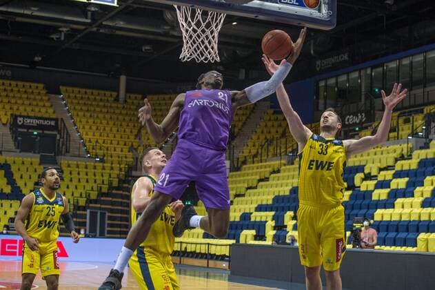 Basketball, BBL, EWE Baskets Oldenburg - BG Göttingen