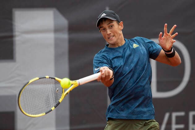 Antoine Hoang Tennis Neckarcup2021 ATP Challenger Tour TC Heilbronn Heilbronn Baden Wuerttemberg Germany 11 May 2021 Copyright: xJuergenxHasenkopfx