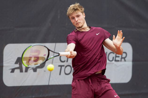 Rudolf Molleker Tennis Neckarcup2021 ATP Challenger Tour TC Heilbronn Heilbronn Baden Wuerttemberg Germany 11 May 2021 Copyright: xJuergenxHasenkopfx
