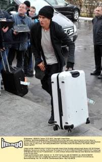 Football, Arrival of the German National Team in Bremen