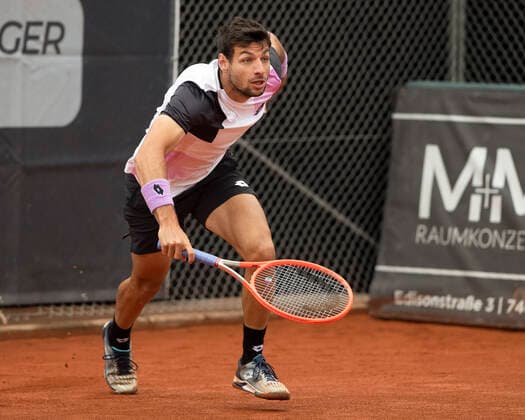 Bernabe Zapata Miralles ESP Tennis Neckarcup2021 ATP Challenger TC Heilbronn Heilbronn Baden Wuerttemberg Germany 12 May 2021 Copyright: xJuergenxHasenkopfx