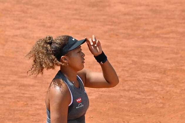 Photo Fabrizio Corradetti - LaPresse 11 05 2021 Roma (Italy) Tennis 2nd round Jessica PEGULA (USA) vs Naomi OSAKA (JPN) Internazionali BNL d Italia 2021 In the pic: Naomi Osaka  Copyright: xFabrizioxCorradetti LaPressex