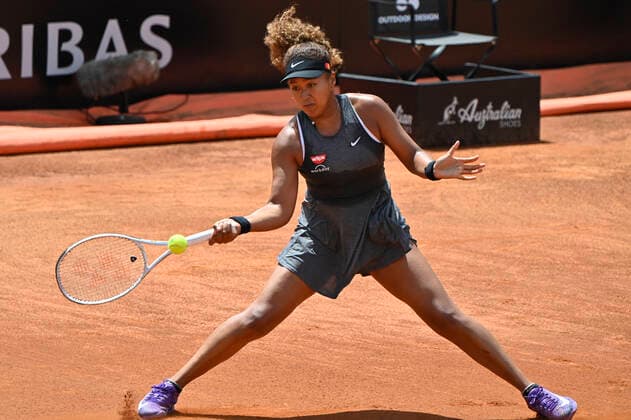 Photo Fabrizio Corradetti - LaPresse 11 05 2021 Roma (Italy) Tennis 2nd round Jessica PEGULA (USA) vs Naomi OSAKA (JPN) Internazionali BNL d Italia 2021 In the pic: Naomi Osaka  Copyright: xFabrizioxCorradetti LaPressex