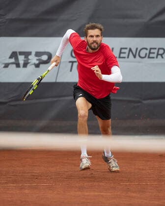 Oscar Otte GER Tennis Neckarcup2021 ATP Challenger Tour TC Heilbronn Heilbronn Baden Wuerttemberg Germany 12 May 2021 Copyright: xJuergenxHasenkopfx