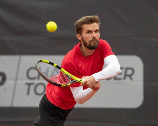 Oscar Otte GER Tennis Neckarcup2021 ATP Challenger Tour TC Heilbronn Heilbronn Baden Wuerttemberg Germany 12 May 2021 Copyright: xJuergenxHasenkopfx