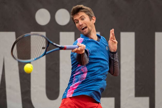 Yannick Maden GER Tennis Neckarcup2021 ATP Challenger TC Heilbronn Heilbronn Baden Wuerttemberg Germany 12 May 2021 Copyright: xJuergenxHasenkopfx