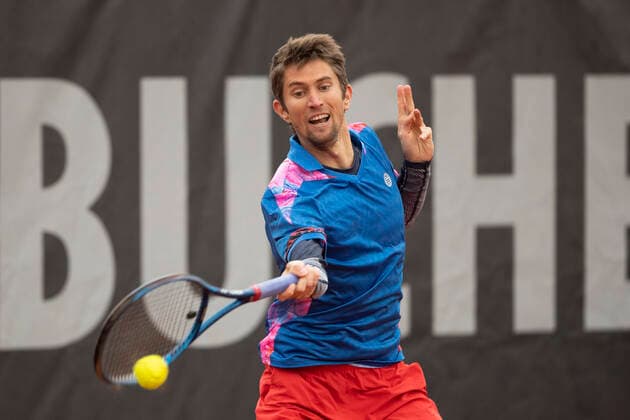 Yannick Maden GER Tennis Neckarcup2021 ATP Challenger TC Heilbronn Heilbronn Baden Wuerttemberg Germany 12 May 2021 Copyright: xJuergenxHasenkopfx