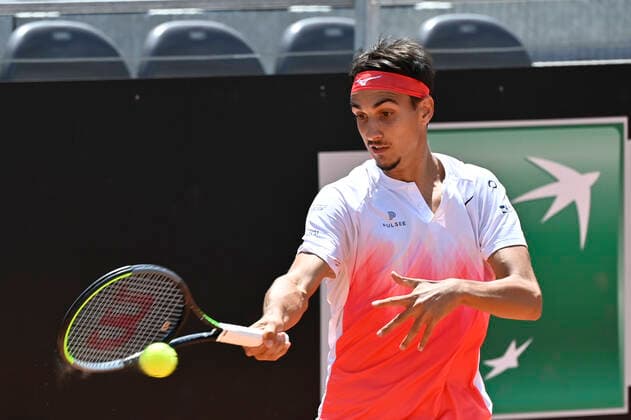 Photo Fabrizio Corradetti - LaPresse 12 05 2021 Roma (Italy) Tennis 2nd round Gianluca Mager (ITA) vs Lorenzo Sonego (ITA) Internazionali BNL d Italia 2021 In the pic: Lorenzo Sonego  Copyright: xFabrizioxCorradetti LaPressex