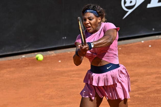 Photo Fabrizio Corradetti - LaPresse 12 05 2021 Roma (Italy) Tennis 2nd round Serena WILLIAMS (USA) vs Nadia PODOROSKA (ARG) Internazionali BNL d Italia 2021 In the pic: Serena Williams  Copyright: xFabrizioxCorradetti LaPressex