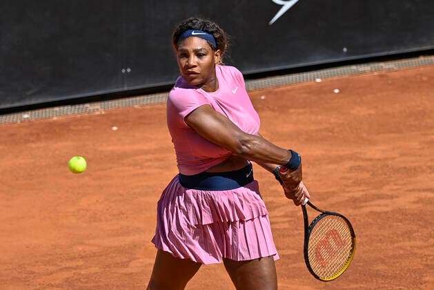 Photo Fabrizio Corradetti - LaPresse 12 05 2021 Roma (Italy) Tennis 2nd round Serena WILLIAMS (USA) vs Nadia PODOROSKA (ARG) Internazionali BNL d Italia 2021 In the pic: Serena Williams  Copyright: xFabrizioxCorradetti LaPressex