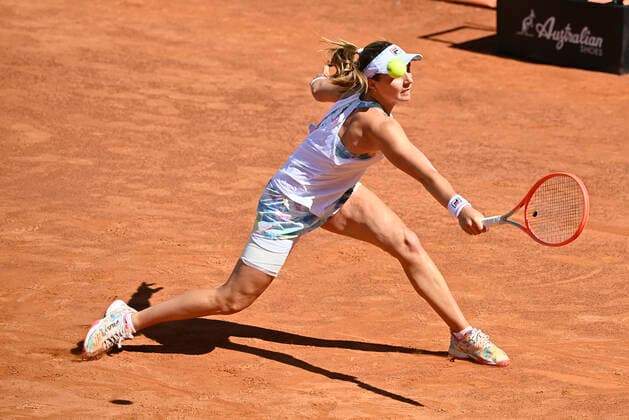 Photo Fabrizio Corradetti - LaPresse 12 05 2021 Roma (Italy) Tennis 2nd round Serena WILLIAMS (USA) vs Nadia PODOROSKA (ARG) Internazionali BNL d Italia 2021 In the pic: Nadia Podoroska  Copyright: xFabrizioxCorradetti LaPressex