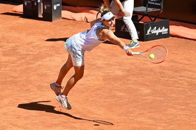 Photo Fabrizio Corradetti - LaPresse 12 05 2021 Roma (Italy) Tennis 2nd round Serena WILLIAMS (USA) vs Nadia PODOROSKA (ARG) Internazionali BNL d Italia 2021 In the pic: Nadia Podoroska  Copyright: xFabrizioxCorradetti LaPressex