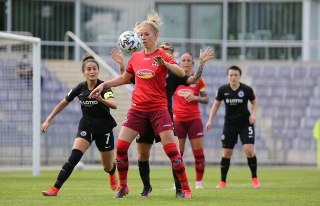 Football, Women, 2. BL, Eintracht Frankfurt II - 1. FC Köln