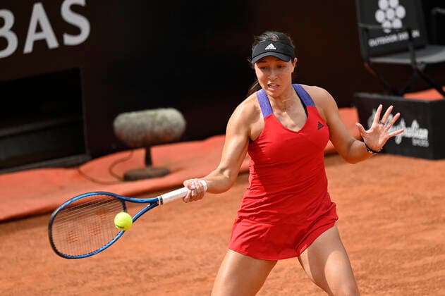 Photo Fabrizio Corradetti - LaPresse 14 05 2021 Roma (Italy) Tennis Quarte final Petra Martic (CRO) vs Jessica Pegula (USA) Internazionali BNL d Italia 2021 In the pic: Jessica Pegula  Copyright: xFabrizioxCorradetti LaPressex