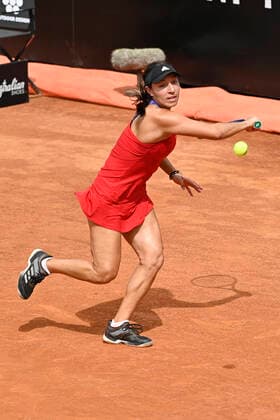 Photo Fabrizio Corradetti - LaPresse 14 05 2021 Roma (Italy) Tennis Quarte final Petra Martic (CRO) vs Jessica Pegula (USA) Internazionali BNL d Italia 2021 In the pic: Jessica Pegula  Copyright: xFabrizioxCorradetti LaPressex