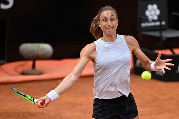 Photo Fabrizio Corradetti - LaPresse 14 05 2021 Roma (Italy) Tennis Quarte final Petra Martic (CRO) vs Jessica Pegula (USA) Internazionali BNL d Italia 2021 In the pic: Petra Martic  Copyright: xFabrizioxCorradetti LaPressex