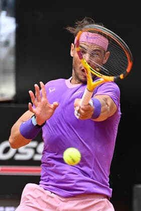 Photo Fabrizio Corradetti - LaPresse 14 05 2021 Roma (Italy) Tennis Quarter final Alexander Zverev (GER) vs Rafael Nadal (ESP) Internazionali BNL d Italia 2021 In the pic: Rafael Nadal  Copyright: xFabrizioxCorradetti LaPressex
