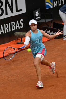 Photo Fabrizio Corradetti - LaPresse 14 05 2021 Roma (Italy) Tennis Quarte final Ashleigh Barty (AUS) vs Cori Gauff (USA) Internazionali BNL d Italia 2021 In the pic: Ashleigh Barty  Copyright: xFabrizioxCorradetti LaPressex