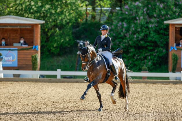 Bilder des Jahres 2021, Sport 05 Mai Sport Themen der Woche KW19 MÜNCHEN - Pferd International Dressur 2021, MÜNCHEN - Pferd International Dressur 2021 WERTH Isabell (GER), DSP Quantaz Preis der Liselott und Klaus Rheinberger Stiftung CDI4* Grand Prix international München-Riem, Olympia Reitanlage 14. May 2021 - *** MUNICH Horse International Dressage 2021, MUNICH Horse International Dressage 2021 WERTH Isabell GER , DSP Quantaz Prize of the Liselott and Klaus Rheinberger Foundation CDI4 Grand Prix international Munich Riem, Olympia Reitanlage 14 May 2021