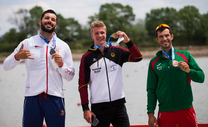 Bilder des Jahres 2021, Sport 05 Mai Sport Themen der Woche KW19 Sport Bilder des Tages Jacob SCHOPF, Canoe European Olympic Qualifier and Canoe Sprint and Paracanoe World Cup, 15 May, 15.05.2021 Canoe European Olympic Qualifier and Canoe Sprint and Paracanoe World Cup, 15 May, 15.05.2021 Szeged *** Jacob SCHOPF, Canoe European Olympic Qualifier and Canoe Sprint and Paracanoe World Cup, 15 May, 15 05 2021 Canoe European Olympic Qualifier and Canoe Sprint and Paracanoe World Cup, 15 May, 15 05 2021 Szeged Copyright: xEIBNER NikolaxKrsticx EP_EER