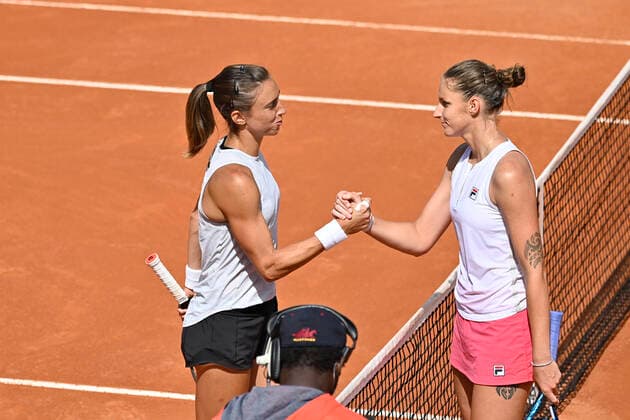 Photo Fabrizio Corradetti - LaPresse 15 05 2021 Roma (Italy) Tennis Semifinal Karolina Pliskova (CZE) vs Petra Martic (CRO) Internazionali BNL d Italia 2021 In the pic: Karolina Pliskova  Copyright: xFabrizioxCorradetti LaPressex
