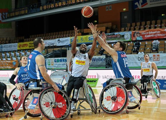 Wheelchair Basketball, Champions Cup, Final, RSV Lahn-Dill - RSB Thuringia Bulls