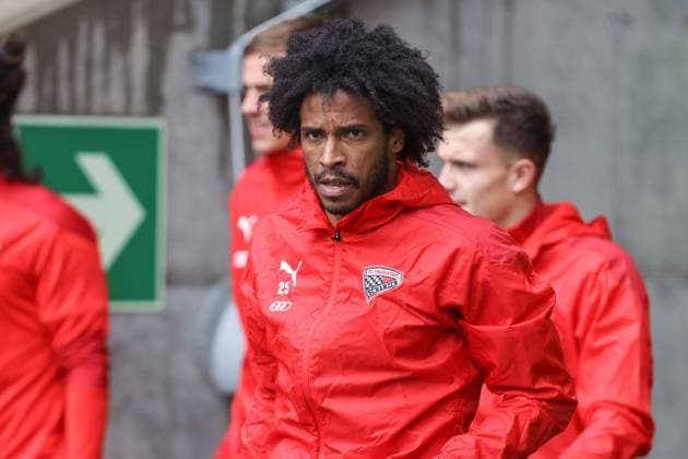 3. Liga - MSV Duisburg - FC Ingolstadt 04 - Francisco Da Silva Caiuby (13, FCI) 3. Liga - FC Ingolstadt 04 Saison 2020 2021 MSV Duisburg *** 3 Liga MSV Duisburg FC Ingolstadt 04 Francisco Da Silva Caiuby 13, FCI 3 Liga FC Ingolstadt 04 Season 2020 2021 MSV Duisburg