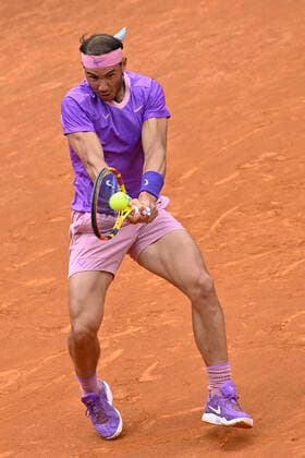 Photo Fabrizio Corradetti - LaPresse 16 05 2021 Roma (Italy) Tennis Final Novak Djokovic (SRB) vs Rafael Nadal (ESP) Internazionali BNL d Italia 2021 In the pic: Rafael Nadal  Copyright: xFabrizioxCorradetti LaPressex