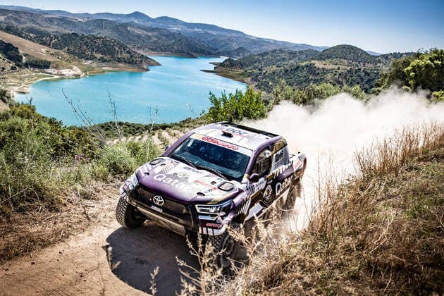 Bilder des Jahres 2021, Sport 05 Mai Sport Themen der Woche KW19 Sport Bilder des Tages May 16, 2021 - Andalucia, Spain - Nasser Al-Attiyah at the 4th stage of Rally Andalucia in Villamartin, Spain Andalucia Spain - ZUMAz03_ 20210516_sso_z03_851 Copyright: xRedxBullxMediax