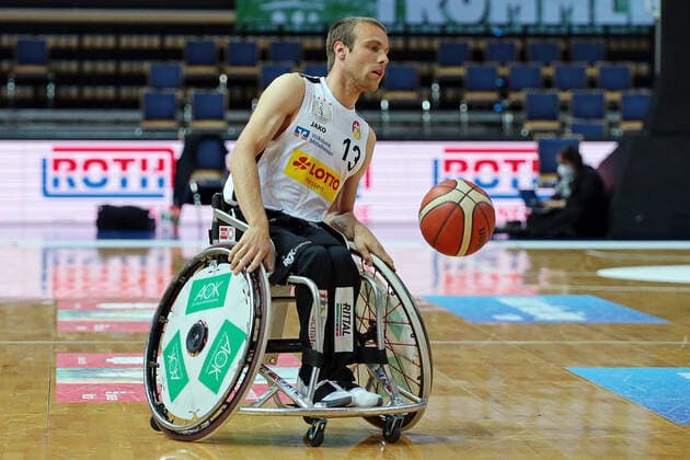 15 05 2021, xovx, Wheelchair Basketball Bundesliga, Playoffs Final German Championship Game 2, RSV Lahn Dill RSB Thuringia Bulls Thomas Böhme RSV Lahn Dill , Freisteller Wetzlar Rittal Arena Hessen Germany EN