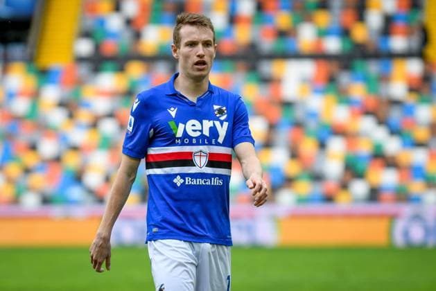 Jakub Jankto (Sampdoria) during Udinese Calcio vs UC Sampdoria, Italian football Serie A match in Udine, Italy, May 16 2021  Copyright: xLiveMedia EttorexGriffonix xIPAx xLiveMediax 0