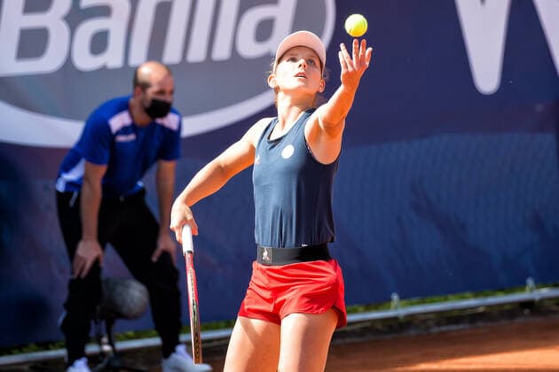 GRACHEVA Varvara of the Russia during WTA, Tennis Damen 250 Emilia-Romagna Open 2021, Tennis Internationals in Parma, Italy, May 18 2021  Copyright: xLiveMedia ValerioxOrigox xIPAx xLiveMediax 0