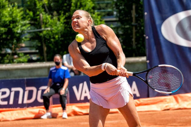 KANEPI Kaia of the Estonia during WTA, Tennis Damen 250 Emilia-Romagna Open 2021, Tennis Internationals in Parma, Italy, May 18 2021  Copyright: xLiveMedia ValerioxOrigox xIPAx xLiveMediax 0