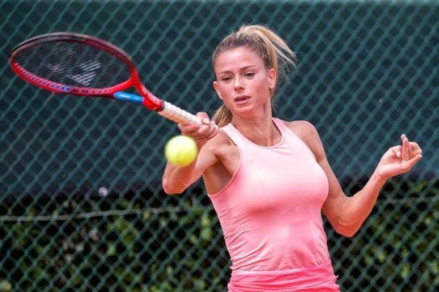 GIORGI Camilla of the Italy during WTA, Tennis Damen 250 Emilia-Romagna Open 2021, Tennis Internationals in Parma, Italy, May 18 2021  Copyright: xLiveMedia ValerioxOrigox xIPAx xLiveMediax 0