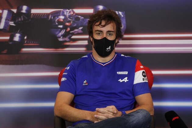F1 Grand Prix of Monaco 14 Fernando Alonso (ESP, Alpine F1 Team), F1 Grand Prix of Monaco at Circuit de Monaco on May 19, 2021 in Monte-Carlo, Monaco. (Photo by Sebastien Nogier EPA FIA Pool via HOCH ZWEI) Monte-Carlo Monaco Poolfoto HOCH ZWEI Pool EPA-EFE ,EDITORIAL USE ONLY