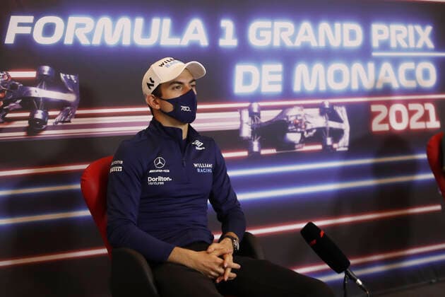 F1 Grand Prix of Monaco 6 Nicholas Latifi (CAN, Williams Racing), F1 Grand Prix of Monaco at Circuit de Monaco on May 19, 2021 in Monte-Carlo, Monaco. (Photo by Sebastien Nogier EPA FIA Pool via HOCH ZWEI) Monte-Carlo Monaco Poolfoto HOCH ZWEI Pool EPA-EFE ,EDITORIAL USE ONLY