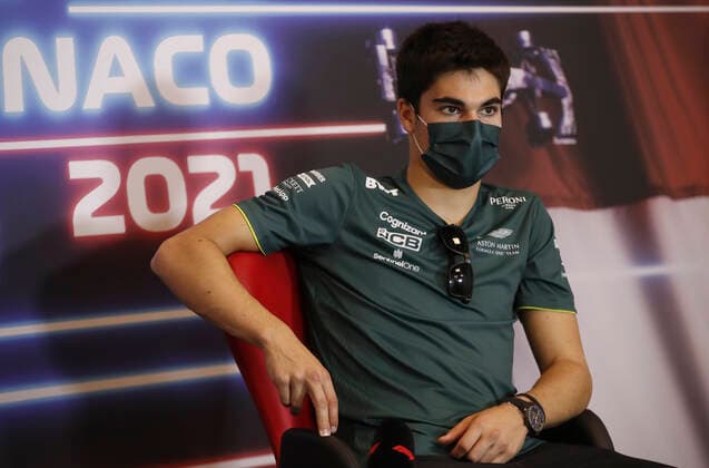 F1 Grand Prix of Monaco 18 Lance Stroll (CAN, Aston Martin Cognizant F1 Team), F1 Grand Prix of Monaco at Circuit de Monaco on May 19, 2021 in Monte-Carlo, Monaco. (Photo by Sebastien Nogier EPA FIA Pool via HOCH ZWEI) Monte-Carlo Monaco Poolfoto HOCH ZWEI Pool EPA-EFE ,EDITORIAL USE ONLY