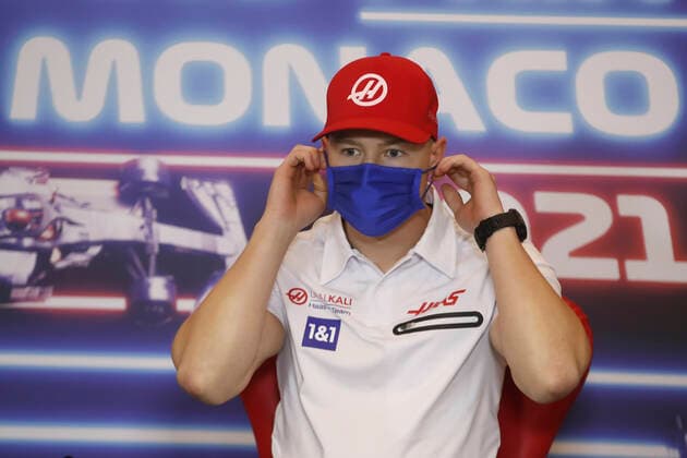 F1 Grand Prix of Monaco 9 Nikita Mazepin (RUS, Haas F1 Team), F1 Grand Prix of Monaco at Circuit de Monaco on May 19, 2021 in Monte-Carlo, Monaco. (Photo by Sebastien Nogier EPA FIA Pool via HOCH ZWEI) Monte-Carlo Monaco Poolfoto HOCH ZWEI Pool EPA-EFE ,EDITORIAL USE ONLY