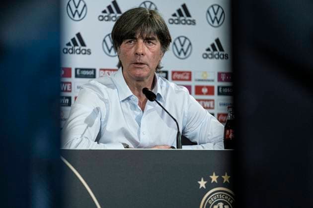 DIE MANNSCHAFT Ð Announcement of the EURO squad, national coach Joachim Loew names the squad of the German national football team for the European Championship 2021 in a virtual press conference and answers questions from fans, Joachim Loew national coach , Frankfurt am Main, 19 05 2021, Photo Thomas Boecker DFBPool via Norbert Schmidt DIE MANNSCHAFT Ð Announcement of the EURO squad