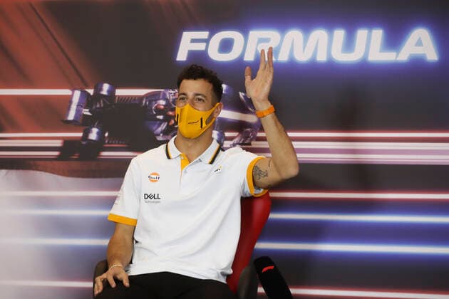 F1 Grand Prix of Monaco 3 Daniel Ricciardo (AUS, McLaren F1 Team), F1 Grand Prix of Monaco at Circuit de Monaco on May 19, 2021 in Monte-Carlo, Monaco. (Photo by Sebastien Nogier EPA FIA Pool via HOCH ZWEI) Monte-Carlo Monaco Poolfoto HOCH ZWEI Pool EPA-EFE ,EDITORIAL USE ONLY