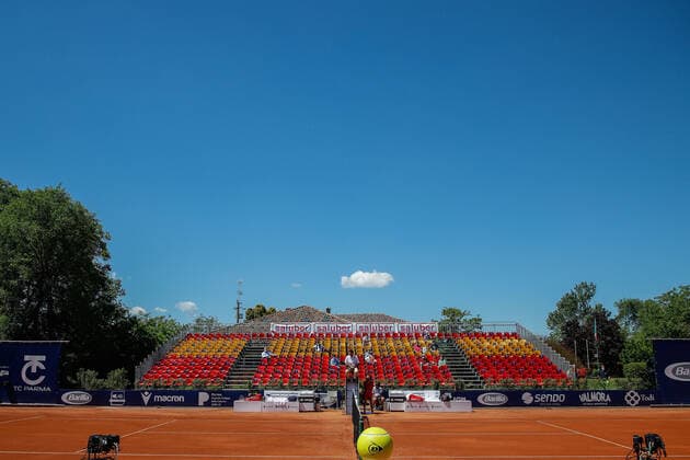 WTA, Tennis Damen 250 Parma Emilia-Romagna Open, Centre tennis court during WTA 250 Emilia-Romagna Open 2021, Tennis Internationals in Parma, Italy, May 20 2021  Copyright: xLiveMedia RobertaxCorradinx xIPAx xLiveMediax 0