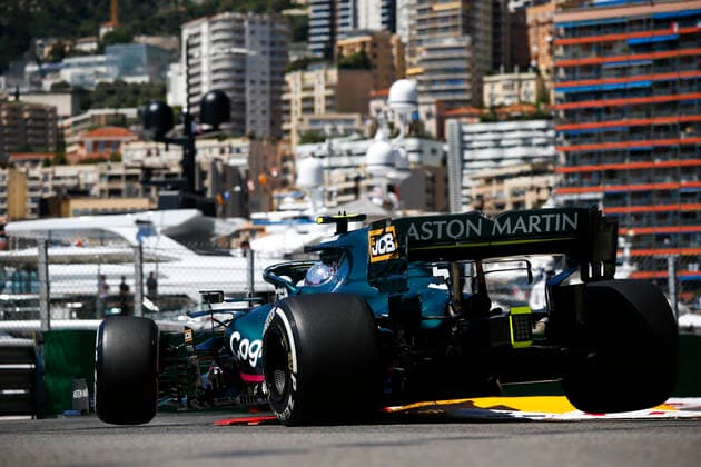 5 Sebastian Vettel GER, Aston Martin Cognizant F1 Team , F1 Grand Prix of Monaco at Circuit de Monaco on May 20, 2021 in Monte Carlo, Monaco Photo by HOCH ZWEI Monte Carlo Monaco