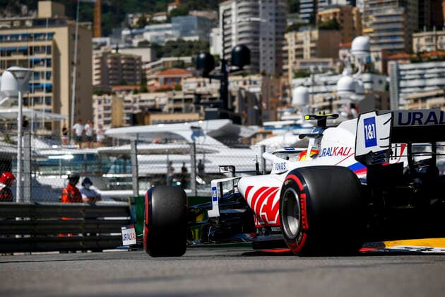47 Mick Schumacher GER, Haas F1 Team , F1 Grand Prix of Monaco at Circuit de Monaco on May 20, 2021 in Monte Carlo, Monaco Photo by HOCH ZWEI Monte Carlo Monaco